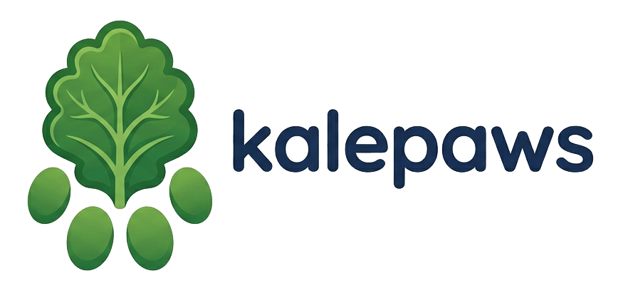 KalePaws Organic Botanical Pet Care Brand Logo