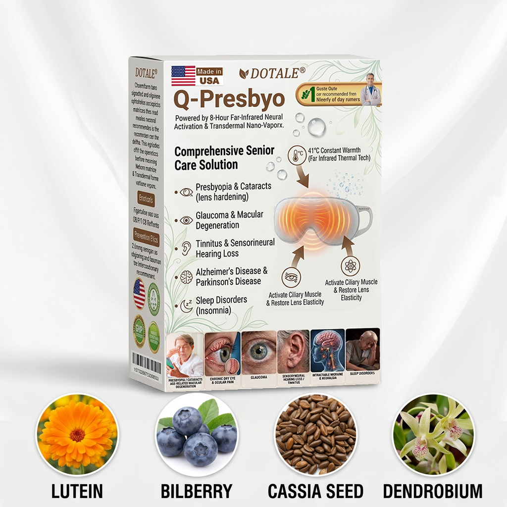 DOTALE® Presbyopia Mask-Quantum-Thermal Bio-Transdermal Optical Restoration System