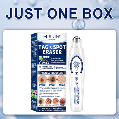 𝐇𝐈𝐒𝐊𝐈𝐍®👩‍⚕️ 𝟕-𝐃𝒂𝘆 𝐒𝗸𝐢𝐧 𝐓𝒂𝗴 & 𝐒𝐩𝙤𝐭 𝐄𝐫𝒂𝐬𝙚𝐫 Painless & Scar-Free Advanced Imperfection Removal Rollerball Pen