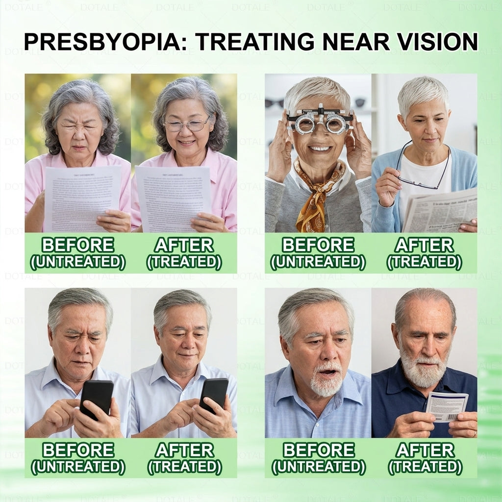 DOTALE® Presbyopia Mask-Quantum-Thermal Bio-Transdermal Optical Restoration System