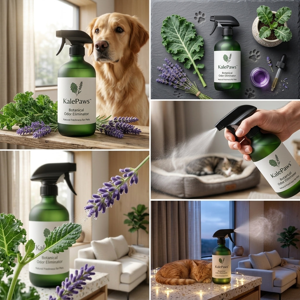 🥬 KalePaws™ Botanical Eco-Enzyme Odor & Stain Eliminator