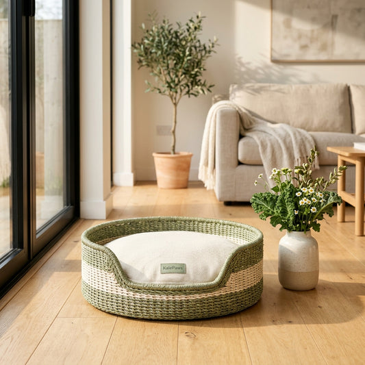 🥬 KalePaws™ Pure Natural Eco-Friendly Pet Nest/Mat