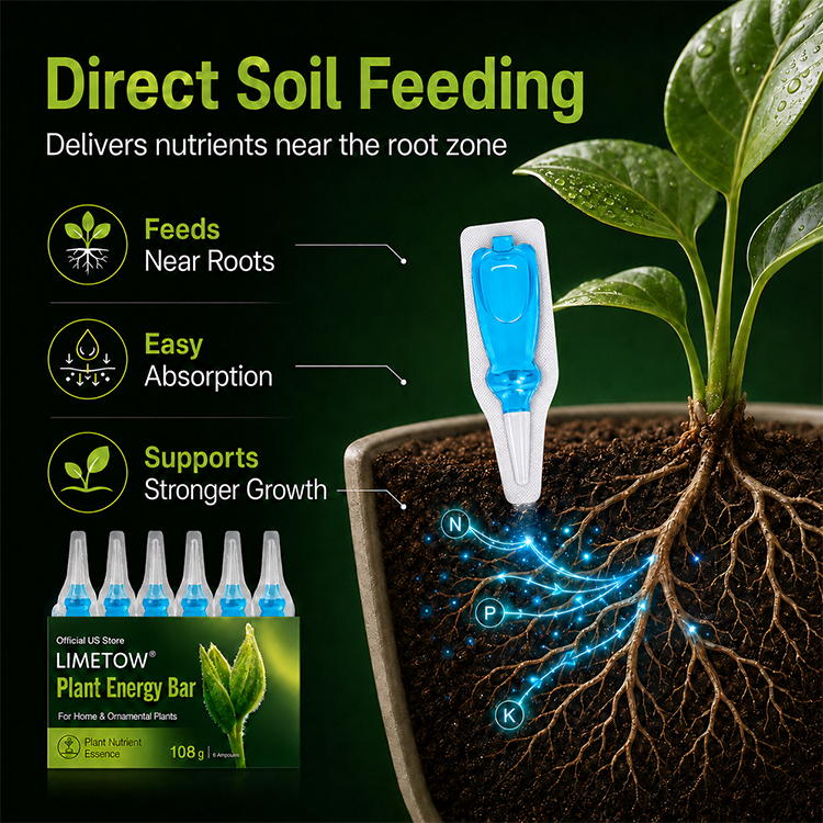 Official US Store, Plant Energy Bar-PUSH IT INTO THE SOIL — LET YOUR PLANTS FEED
