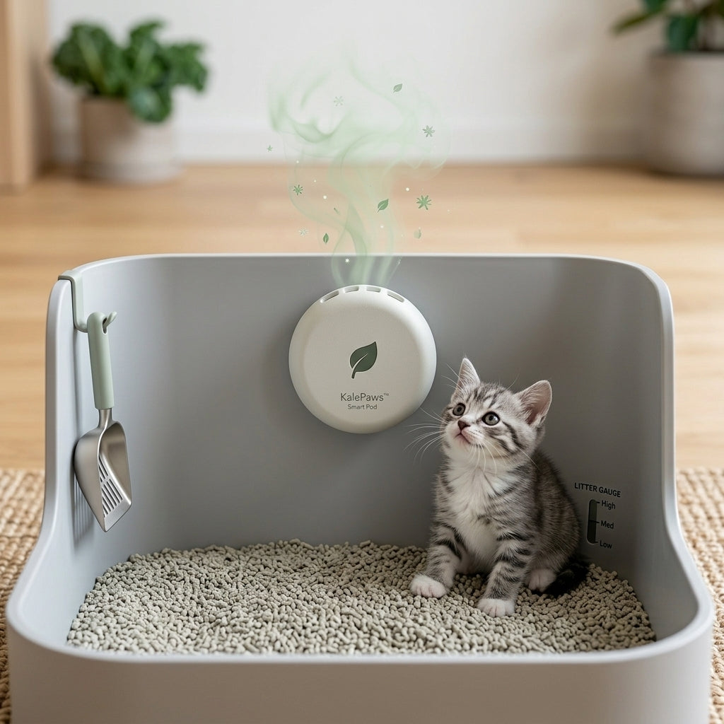 🥬 KalePaws™ Eco-Plant Deodorizing Smart Pods