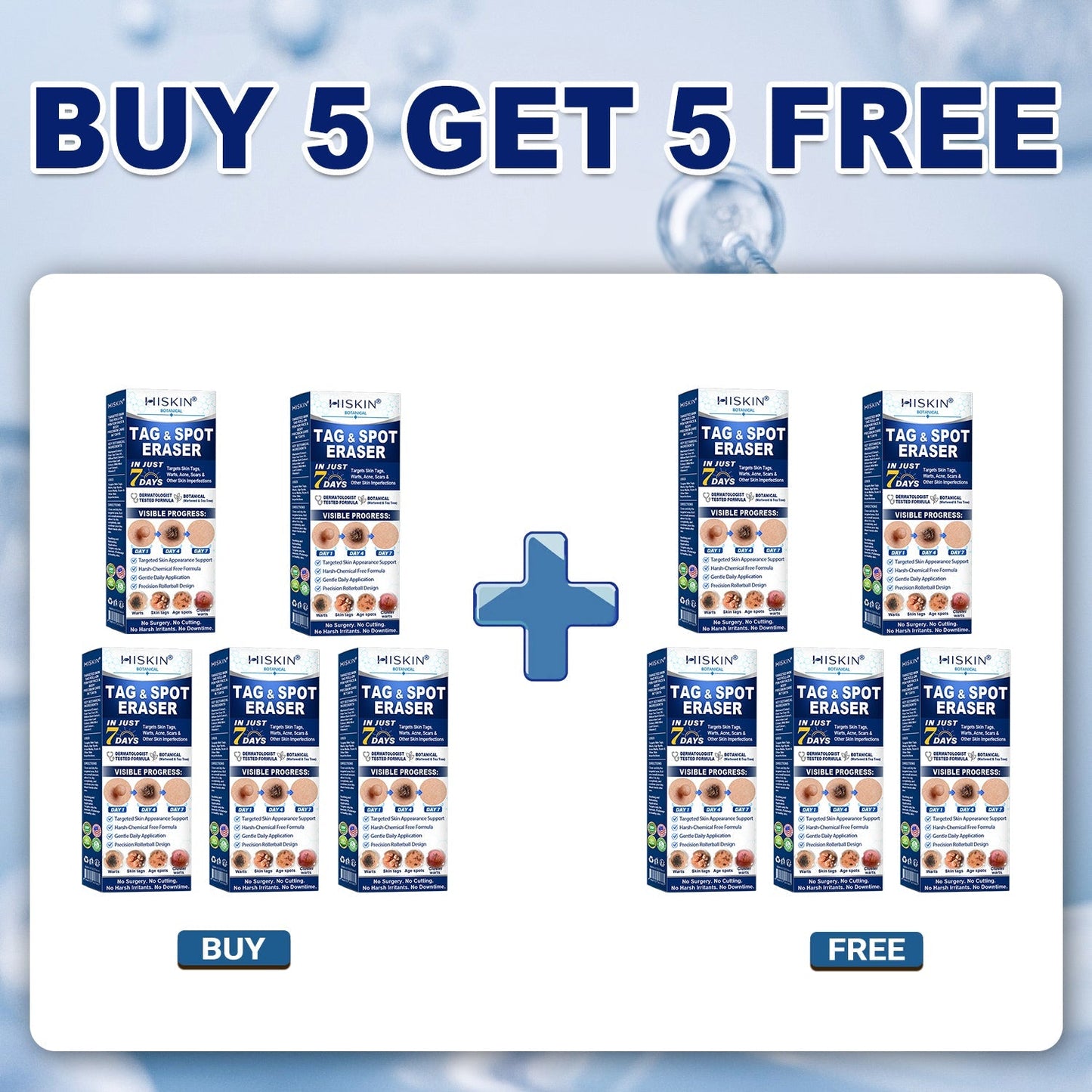 𝐇𝐈𝐒𝐊𝐈𝐍®👩‍⚕️ 𝟕-𝐃𝒂𝘆 𝐒𝗸𝐢𝐧 𝐓𝒂𝗴 & 𝐒𝐩𝙤𝐭 𝐄𝐫𝒂𝐬𝙚𝐫 Painless & Scar-Free Advanced Imperfection Removal Rollerball Pen