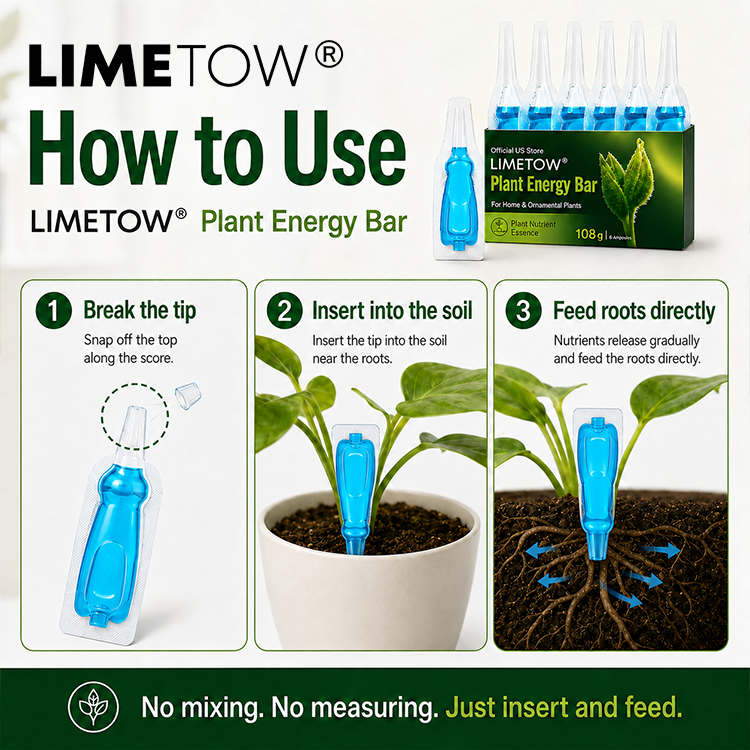 Official US Store, Plant Energy Bar-PUSH IT INTO THE SOIL — LET YOUR PLANTS FEED
