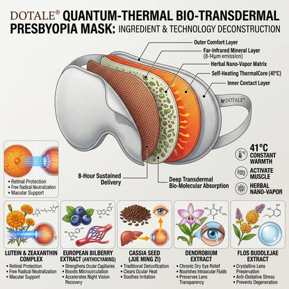 DOTALE® Presbyopia Mask-Quantum-Thermal Bio-Transdermal Optical Restoration System