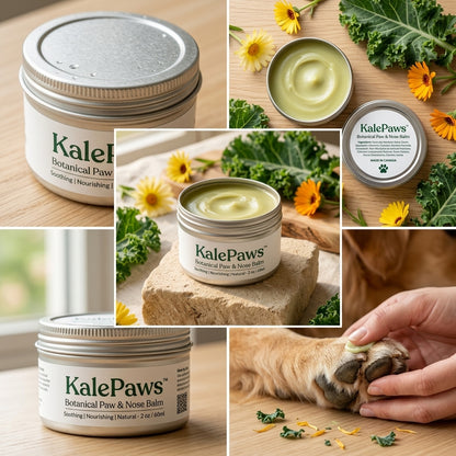 🥬 KalePaws™ Botanical Organic Paw & Nose Balm