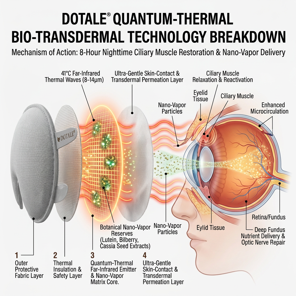 DOTALE® Presbyopia Mask-Quantum-Thermal Bio-Transdermal Optical Restoration System