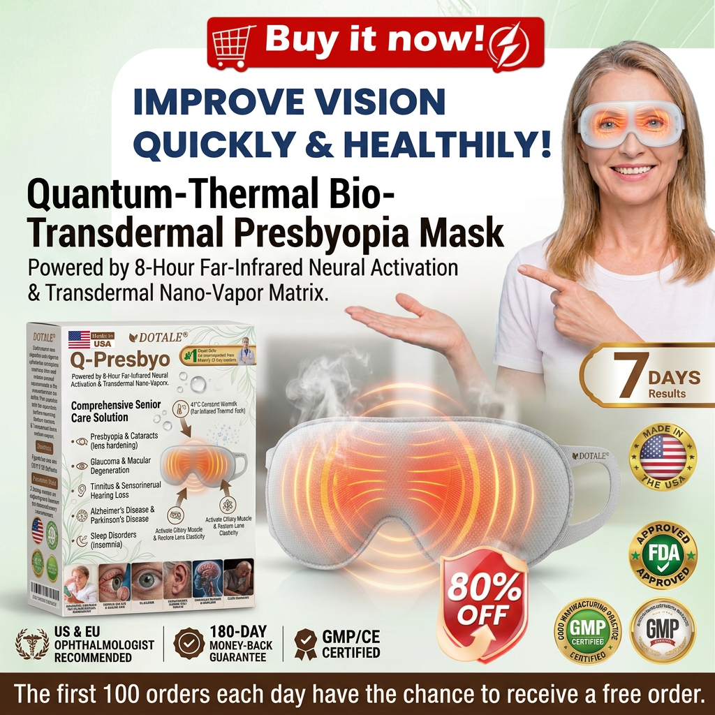 DOTALE® Presbyopia Mask-Quantum-Thermal Bio-Transdermal Optical Restoration System